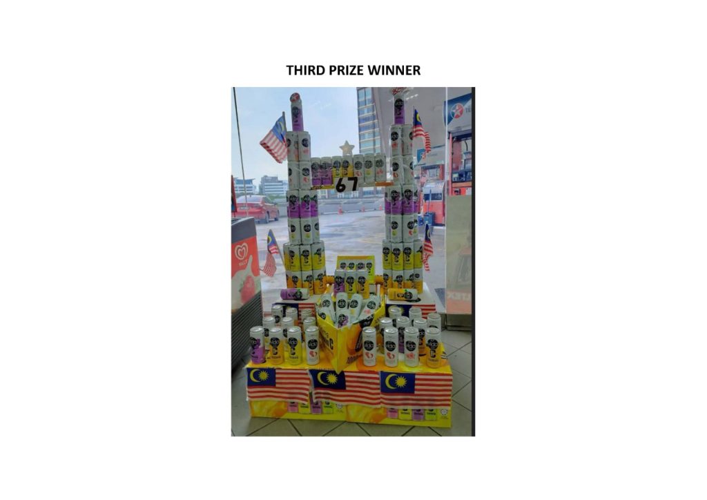 Vida C Merdeka contest- 3rd winner